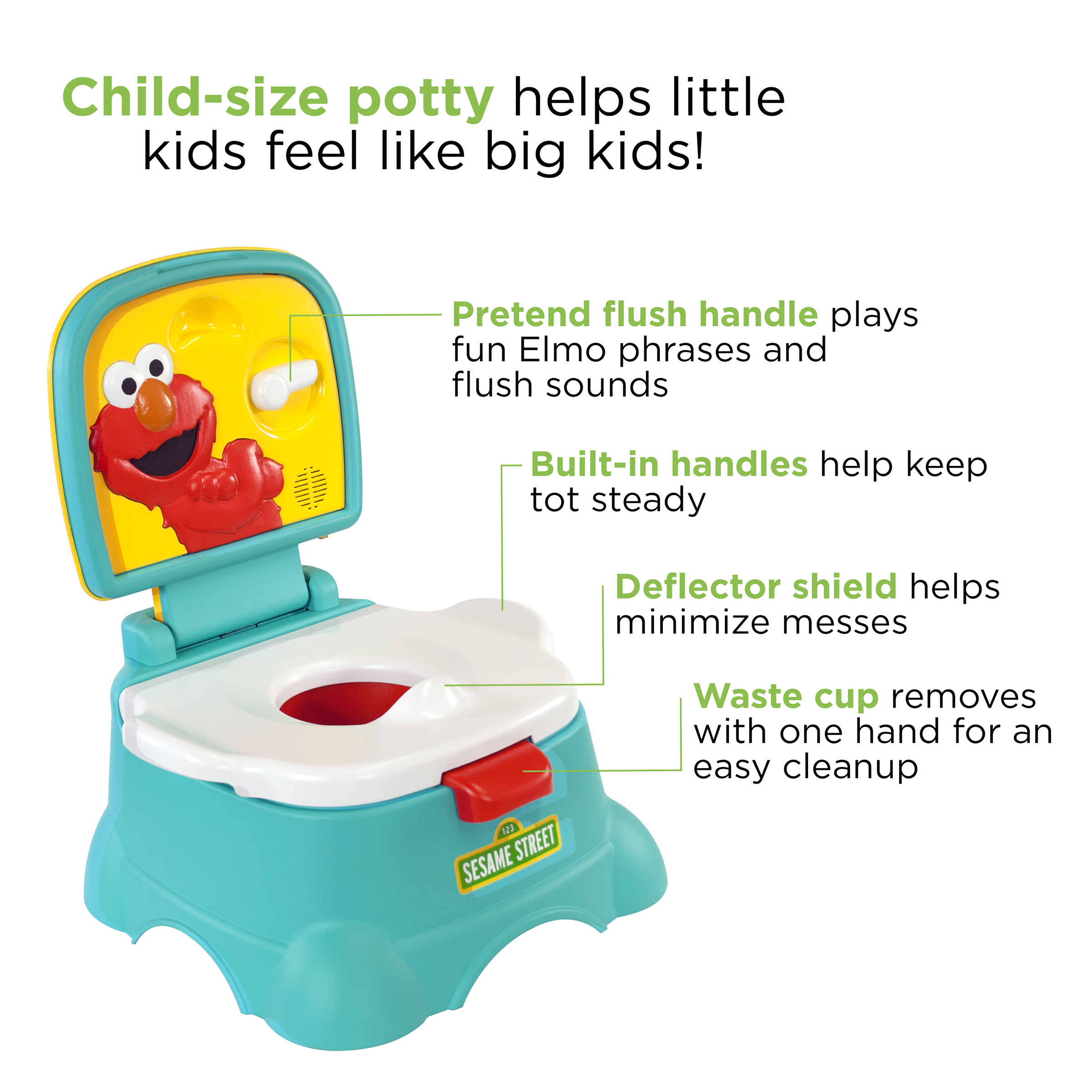 Sesame Street Elmo Hooray! 3in1 Potty
